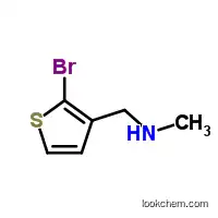 Molecular Structure of 331766-69-9 (N-Methyl-(2-bromothien-3-yl)methylamine)